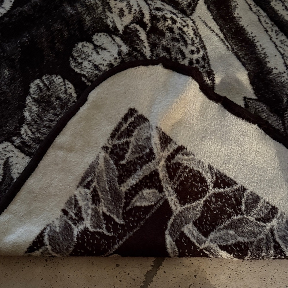 Vintage San Marcos Leopard on Tree Blanket Gently Loved 87”x54” Reversible - Picture 10 of 13